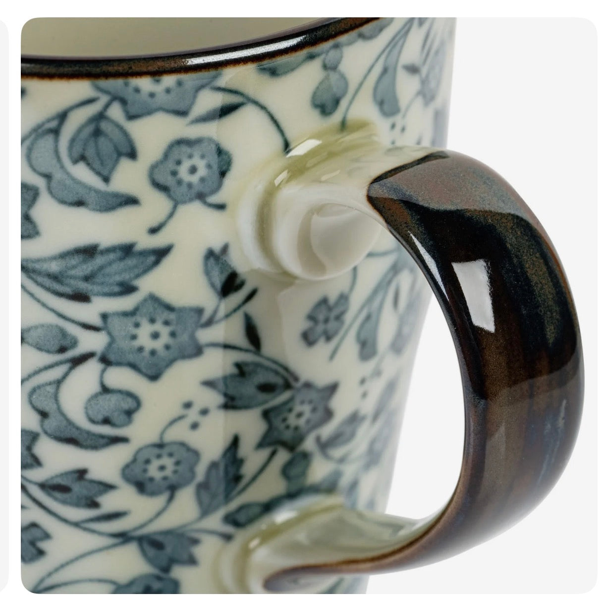 Karakusa Ceramic Japanese Tea Mug