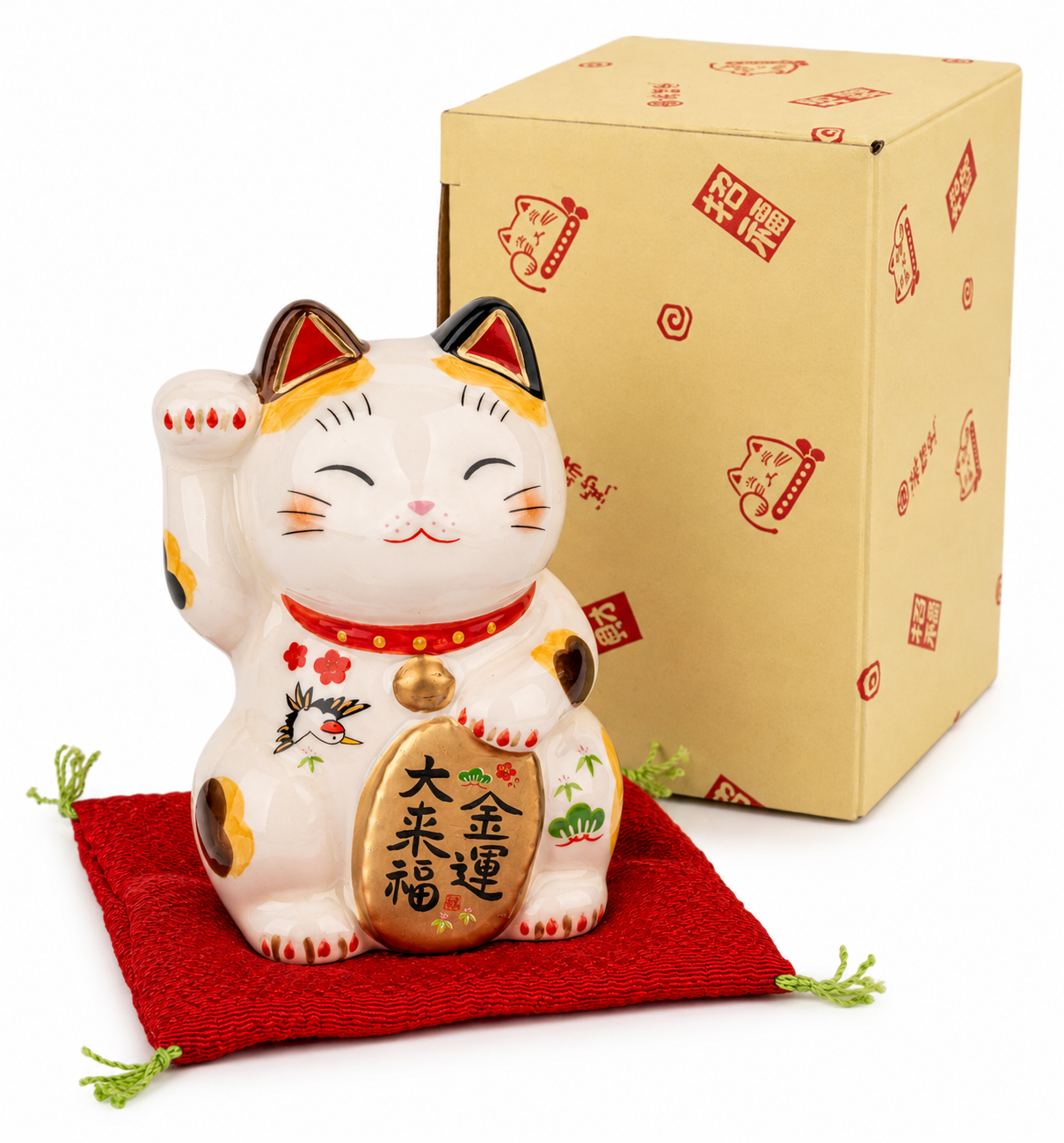 Calico Good Fortune Japanese Lucky Cat