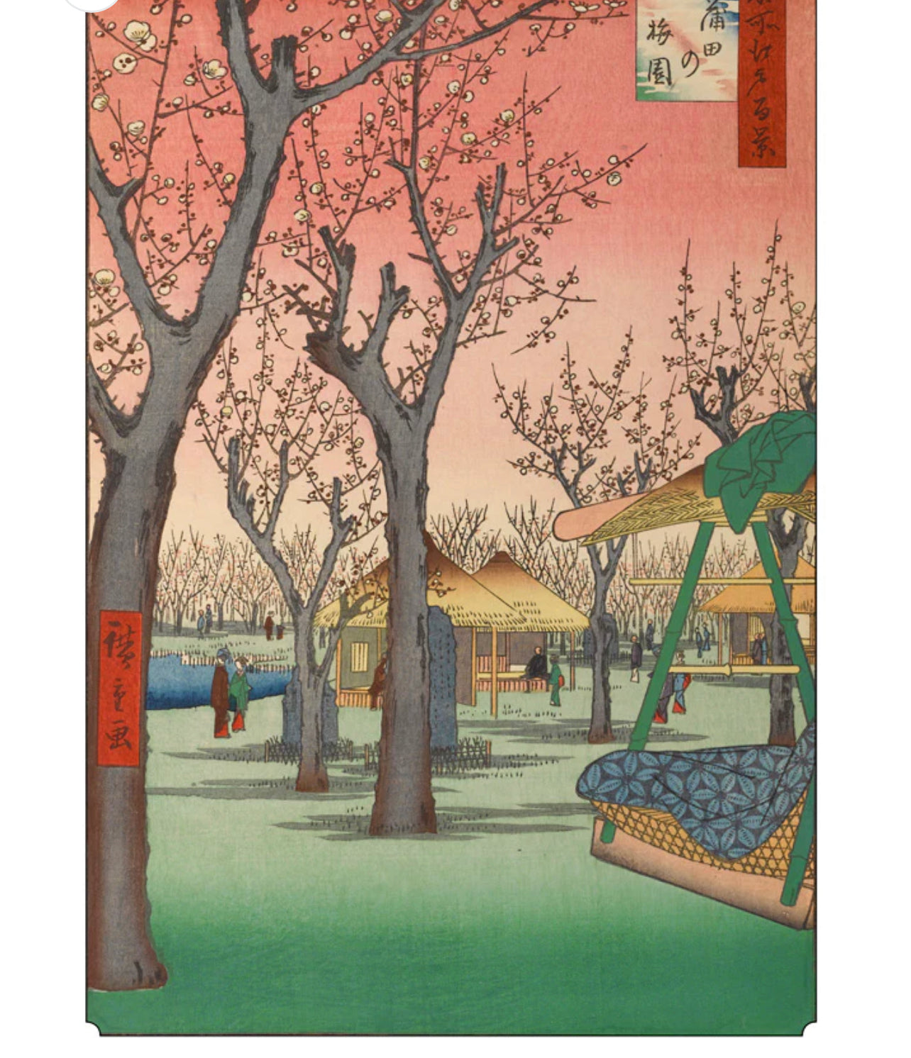 Hiroshige Book of 30 Japanese Postcards
