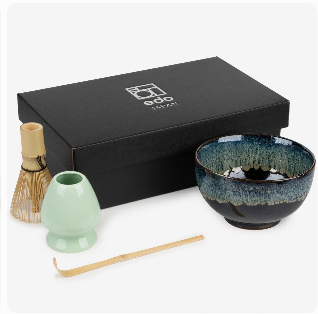 Okinawa Japanese Matcha Tea Bowl Gift Set.