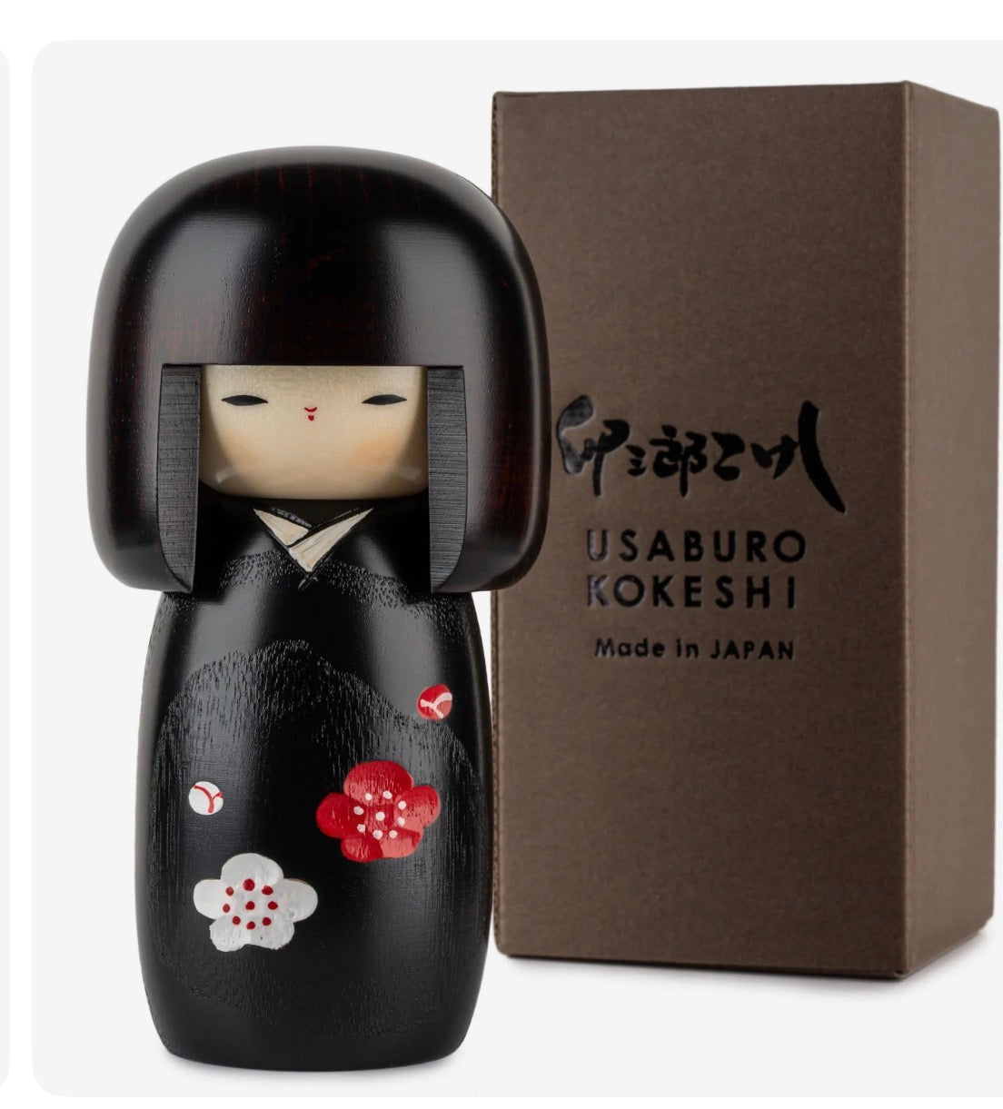 Happiness Flowers Japanese Kokeshi Doll