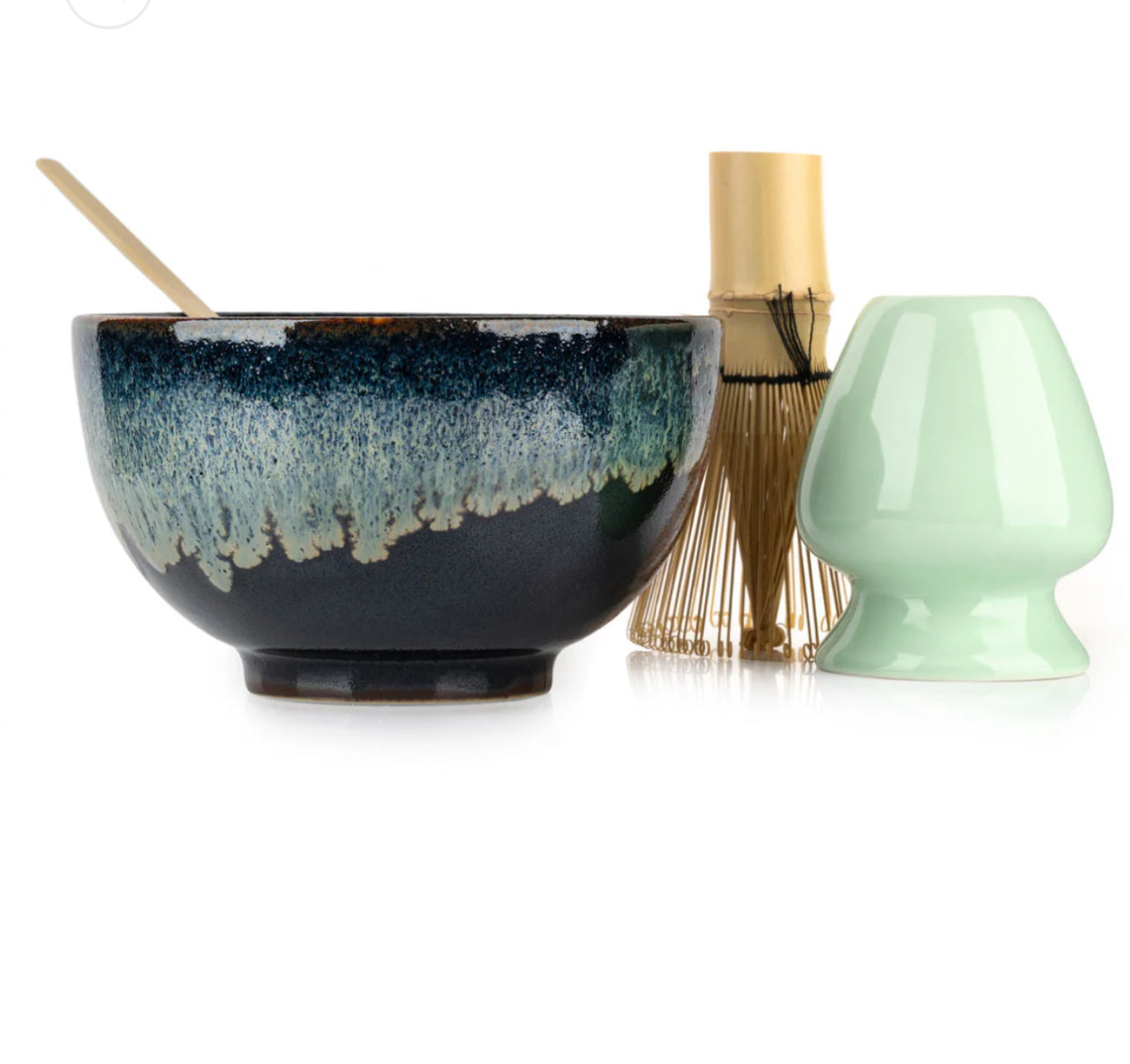 Okinawa Japanese Matcha Tea Bowl Gift Set.