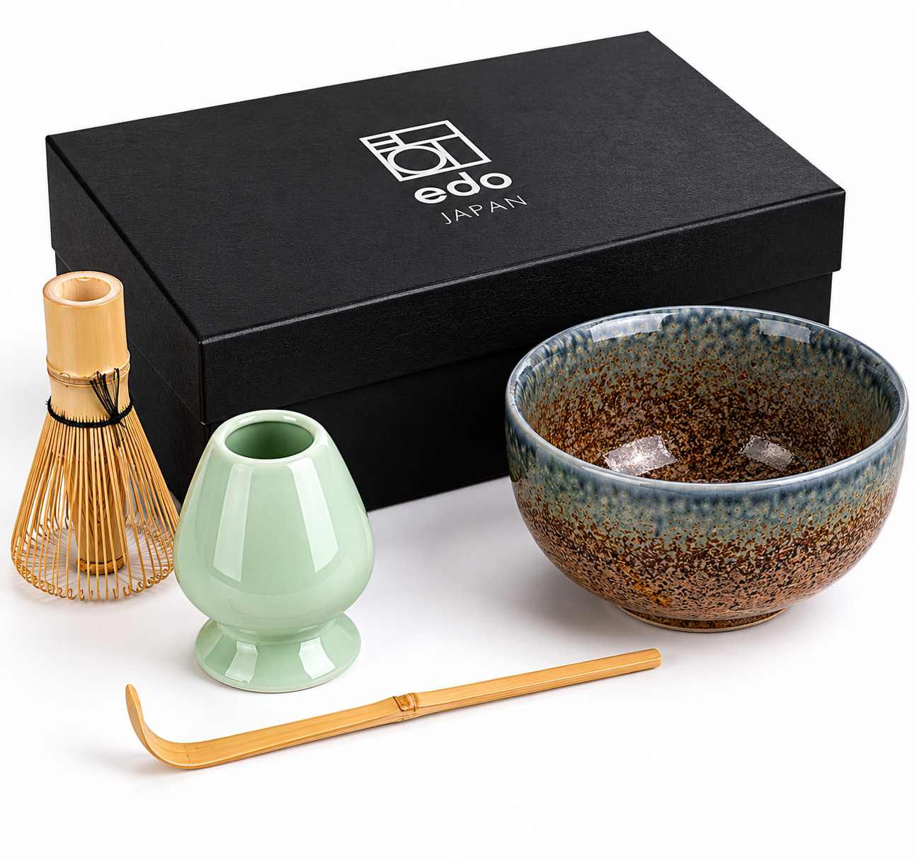 Aki Japanese Matcha Tea Bowl Set