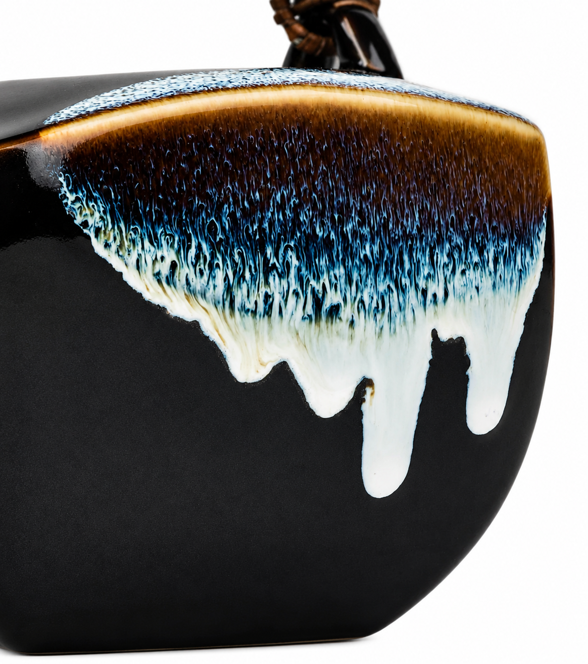 Okinawa Traditional Japanese Tea Pot | Porcelain | Made in Japan