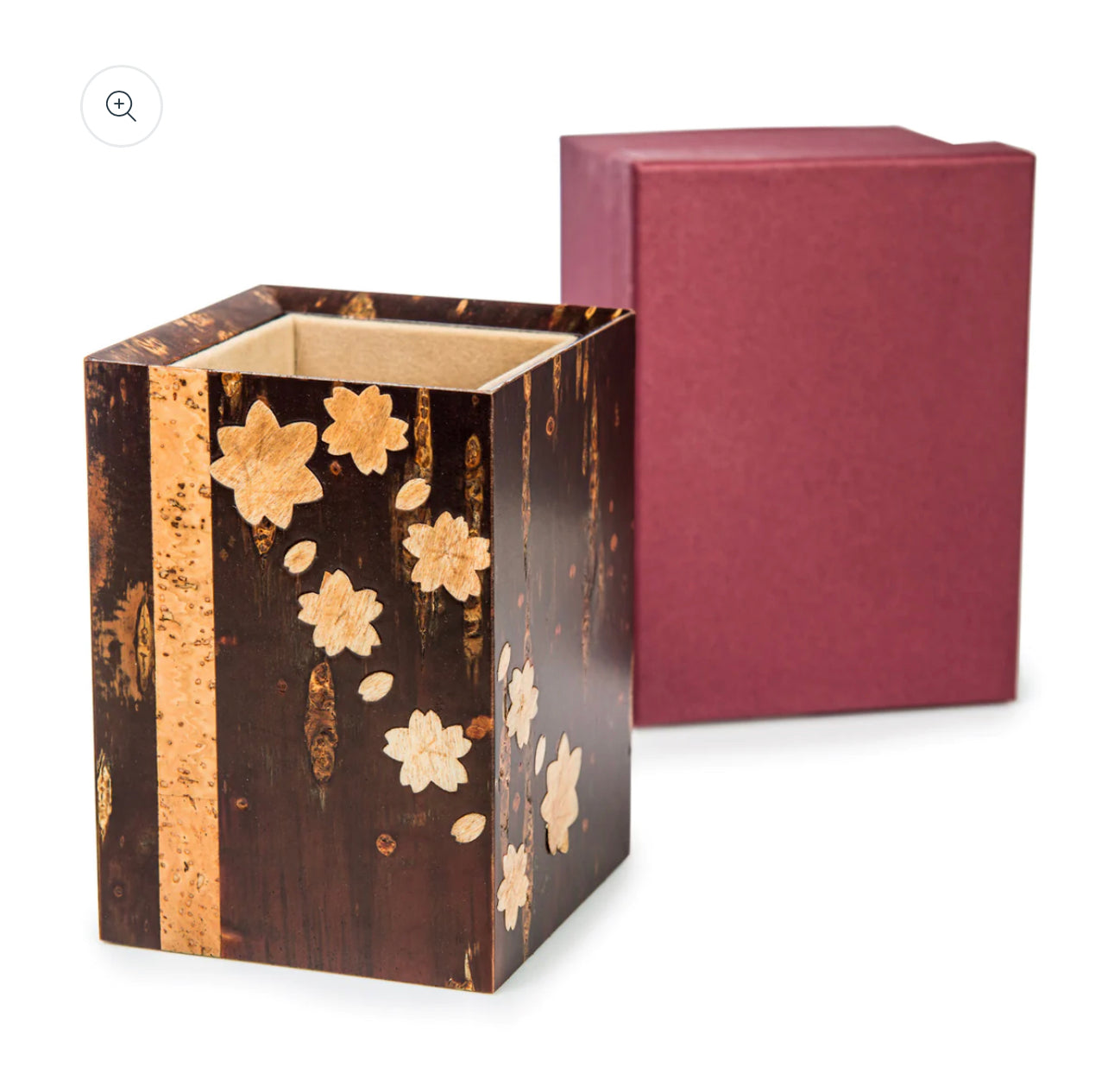 Handmade Cherry Bark Japanese Pen Box