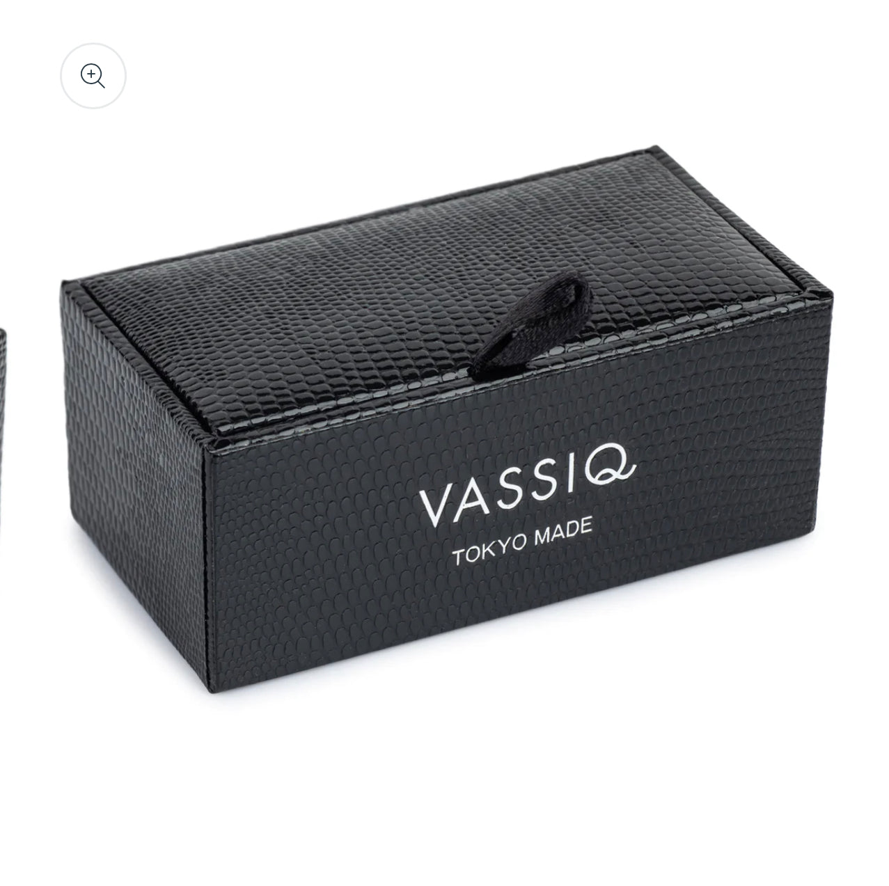 Ginza Classic Silver and Grey Japanese Cufflinks