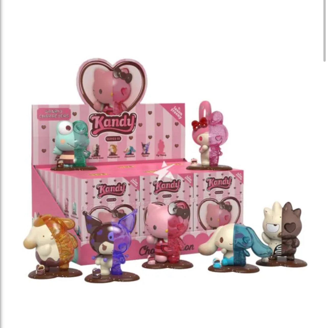 MIGHTY JAXX Kandy X Sanrio Ft. Jason Freeny Series 02 (Random Character) Tray Of 6