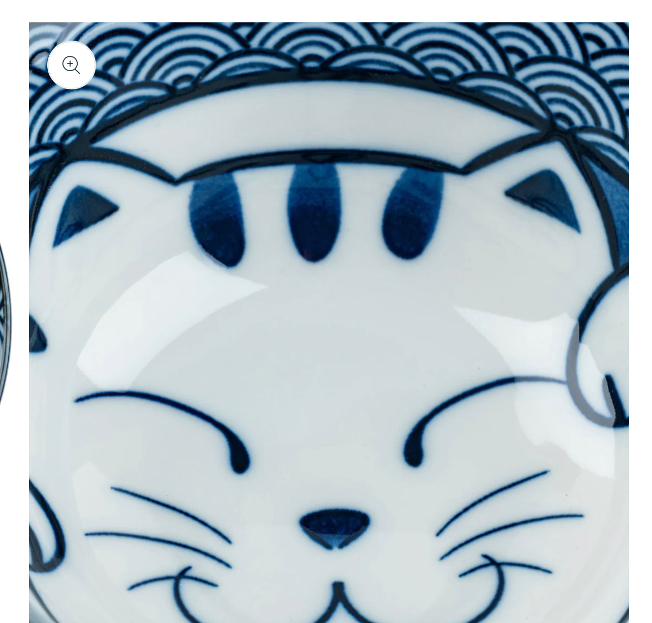 Lucky Cat Ceramic Japanese Tayou Bowl