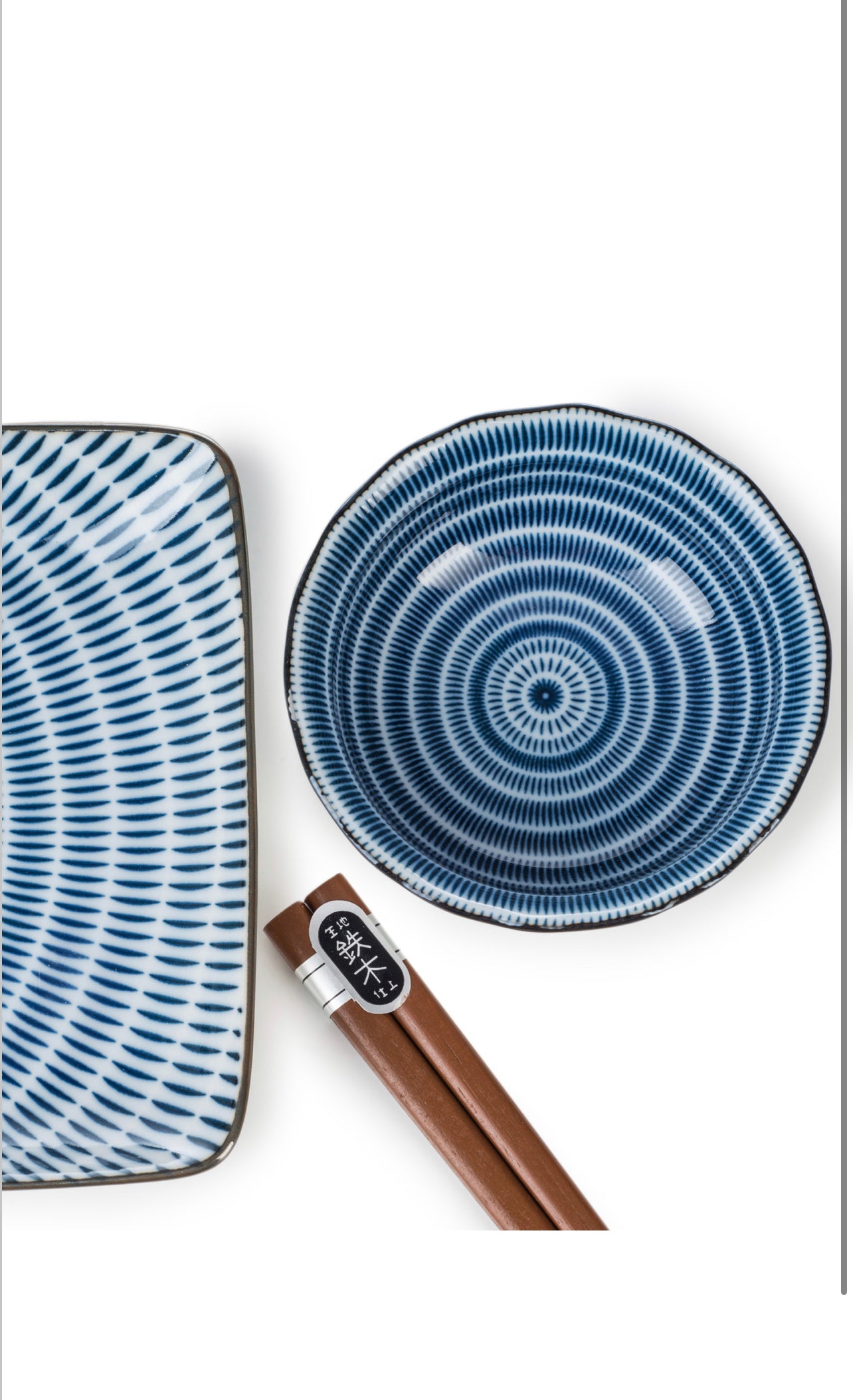 Tochiri 6 pce Japanese sushi set