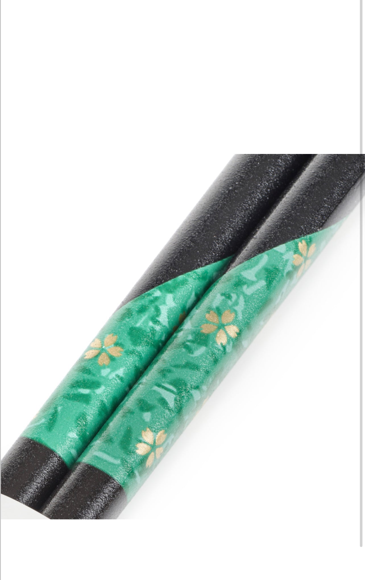 Green Cherry Blossom Japanese Chopsticks