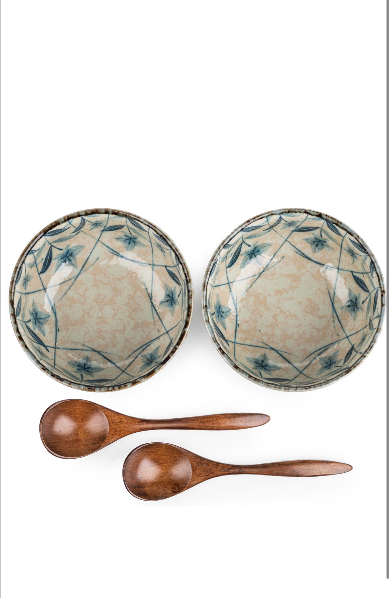 Kikyo Japanese Bowl and Spoon Gift Set
