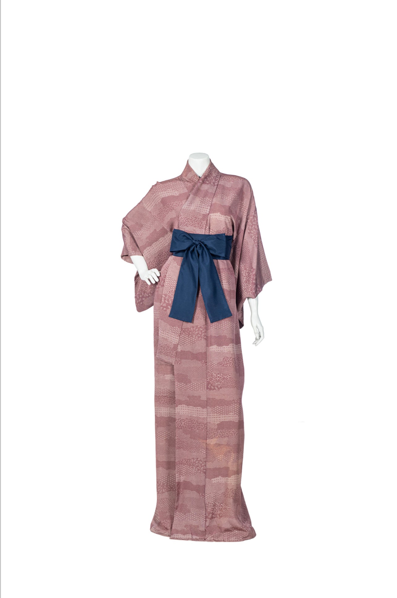 Gokasegawa Antique Japanese Silk Kimono