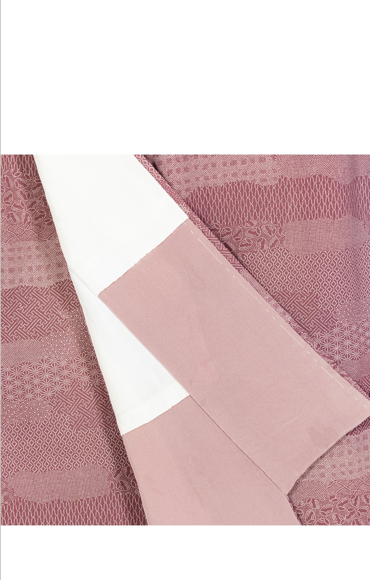 Gokasegawa Antique Japanese Silk Kimono