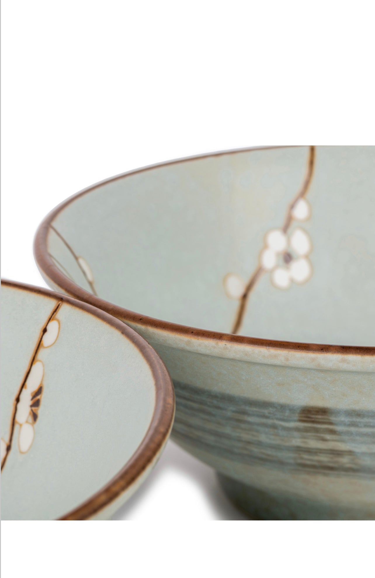 Soushun Cherry Blossom Japanese Ramen Bowl Set