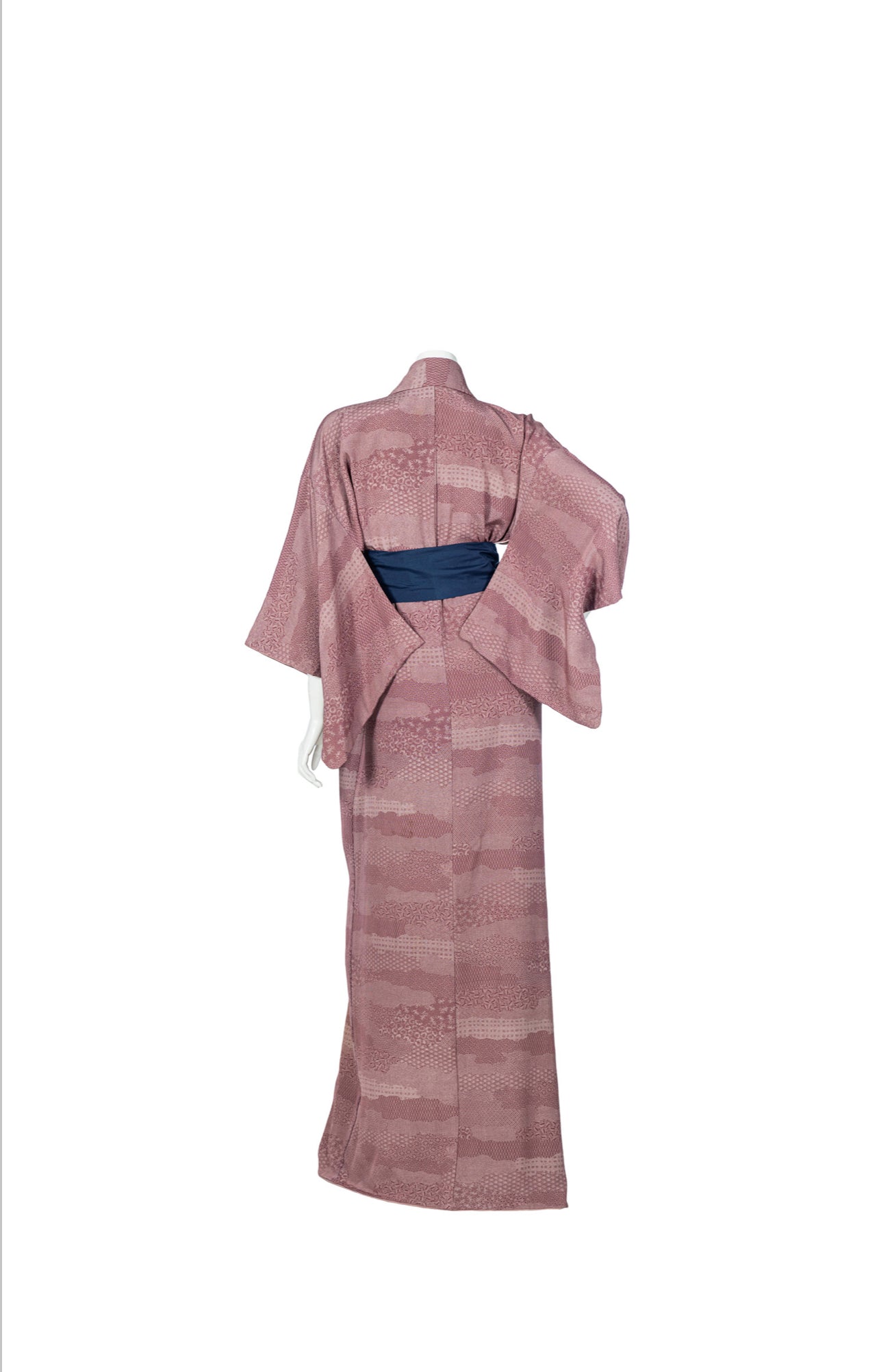 Gokasegawa Antique Japanese Silk Kimono