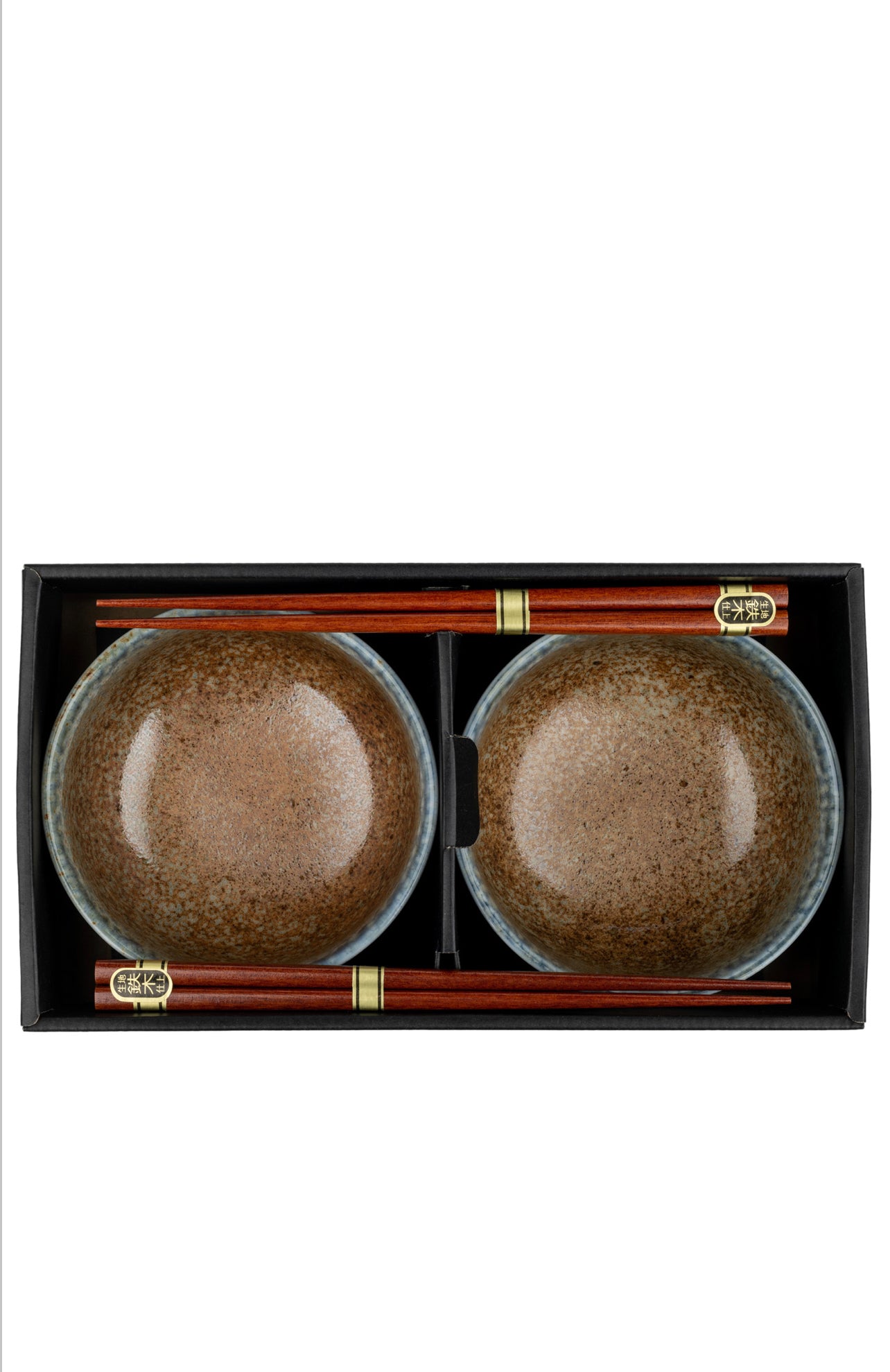 Aki Japanese Bowl and Chopstick Gift Set