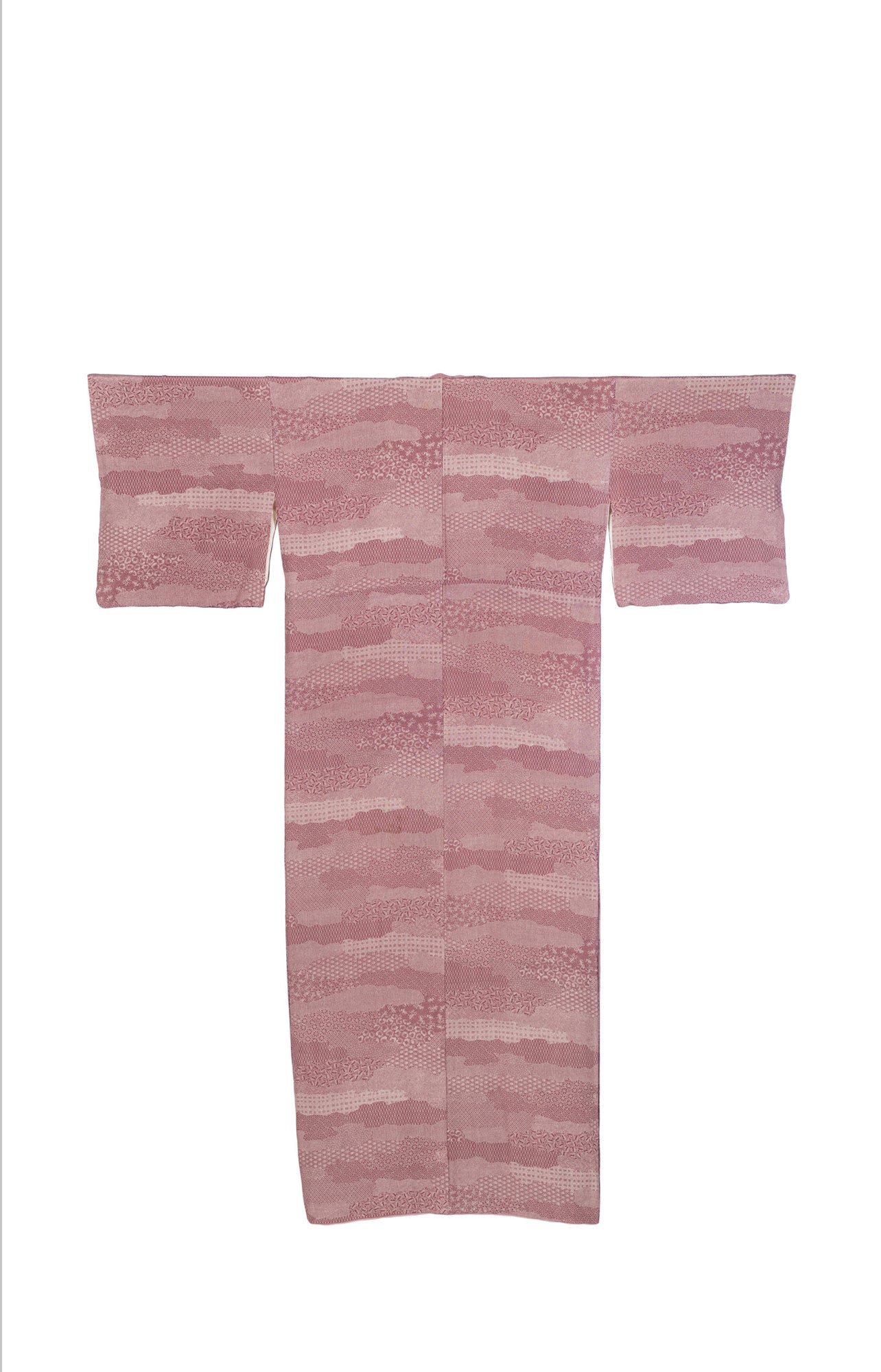 Gokasegawa Antique Japanese Silk Kimono