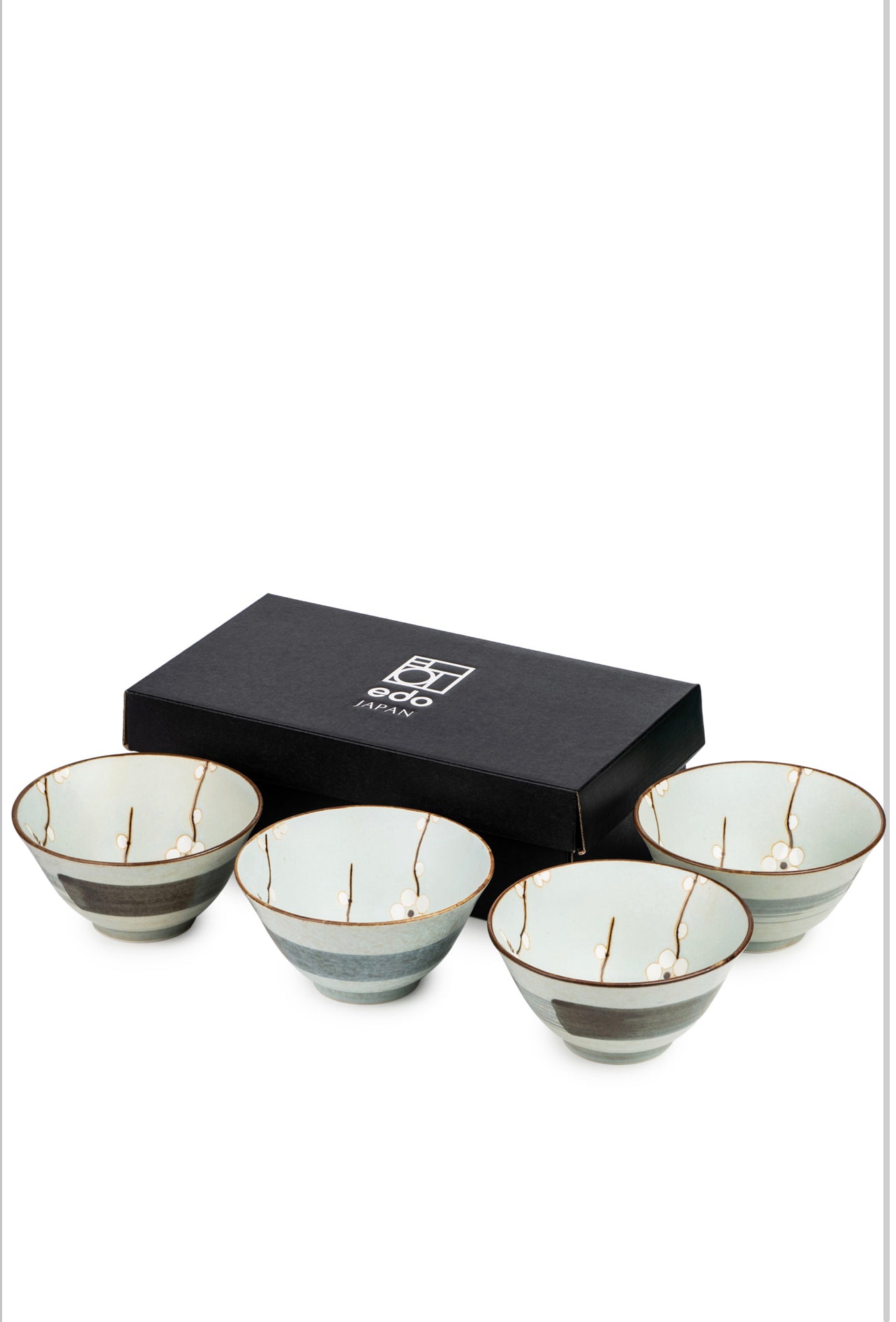 Soushun Cherry Blossom Japanese Rice Bowl Set