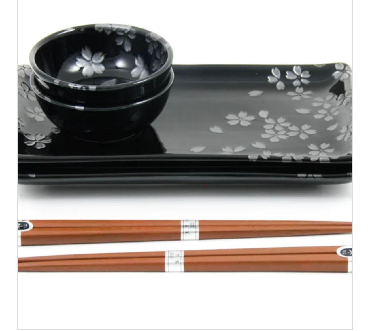 Kuro Hana Sushi Serving Set