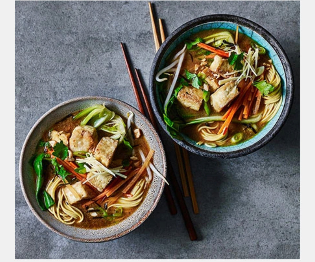 Vegan Ramen Recipe | Easy Japanese Plant-Based Noodle Bowl