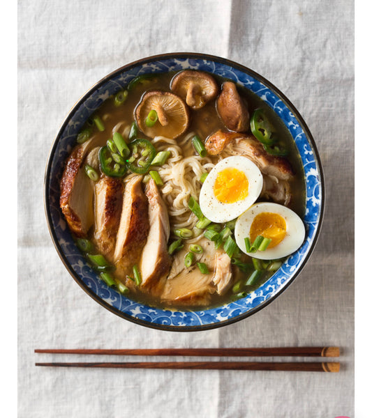 Simple home made chicken ramen