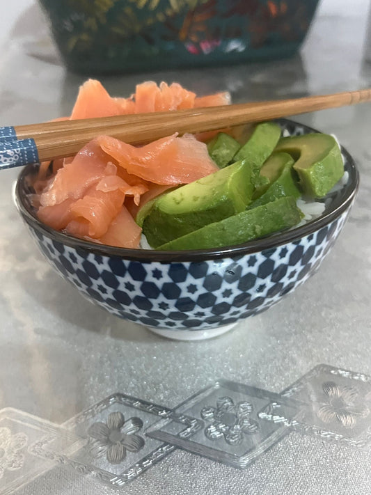 Japanese Rice Bowl Recipe (Donburi): How to Make a Healthy Salmon Avocado Rice Bowl at Home