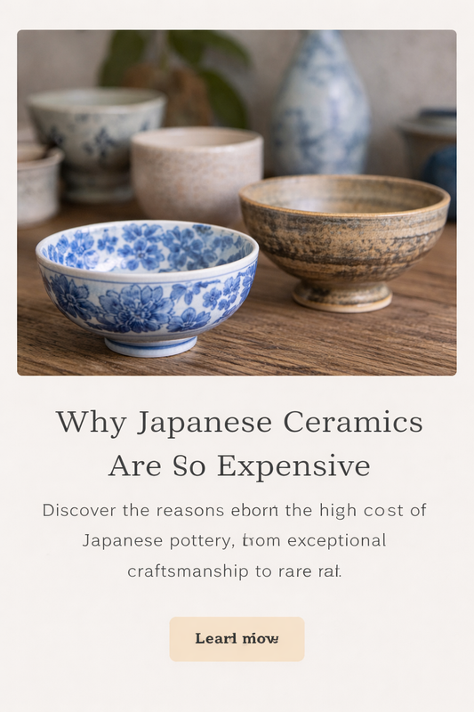 Why japanese ceramic are so expensive?