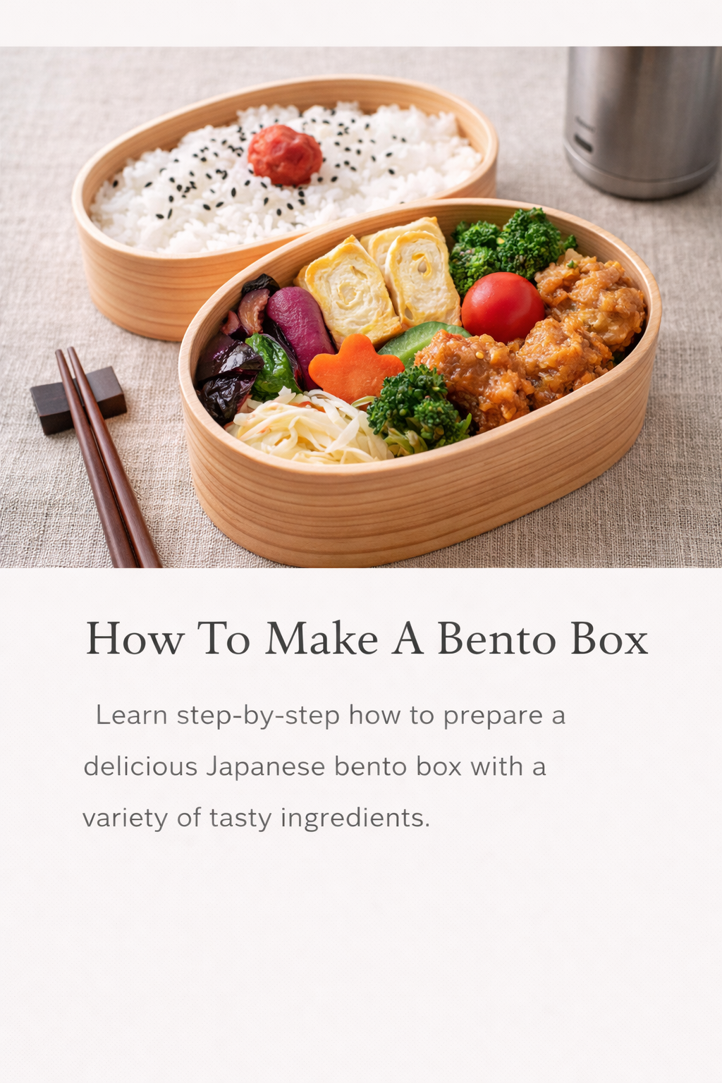 How to Make a Bento Box (Easy Japanese Meal Guide)