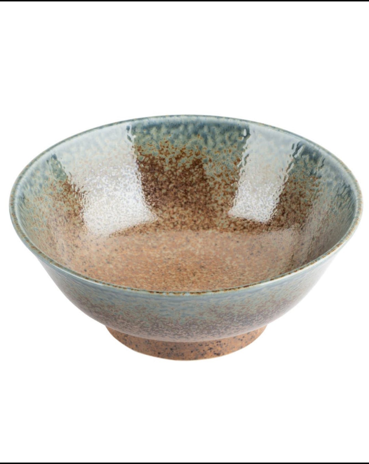 Japanese ramen bowl rustic autumn glaze ceramic porcelain design