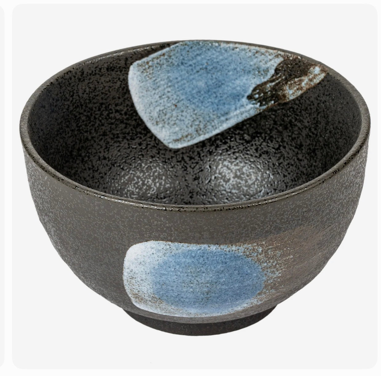Japanese matcha bowl chawan black ceramic tea bowl