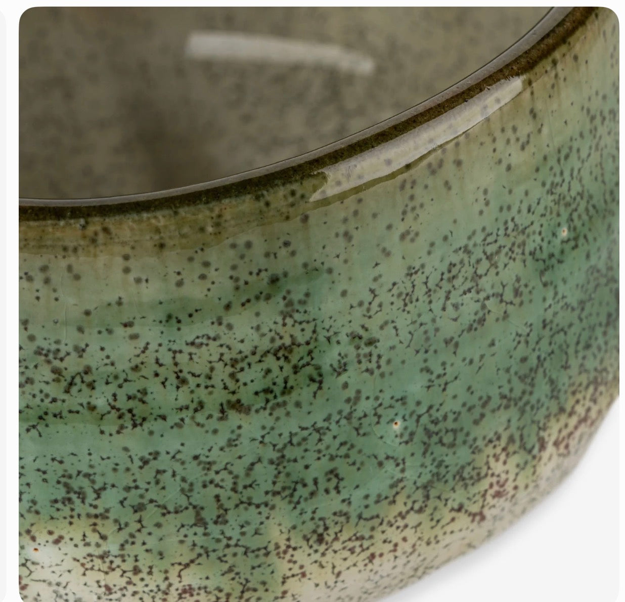 Authentic Japanese Matcha Tea Bowl (Chawan) – Handmade Oribe Ceramic Made in Japan