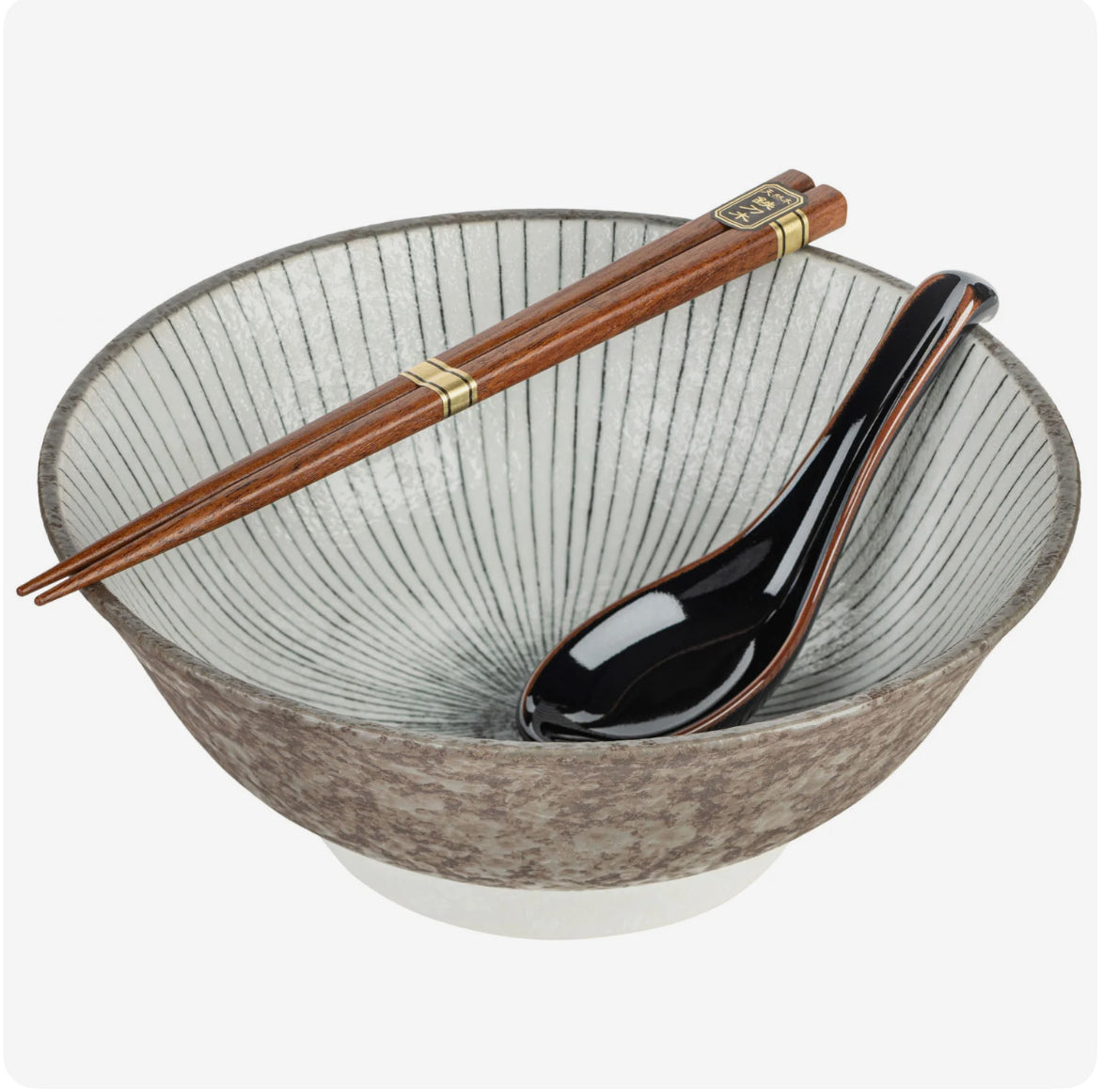Shima Japanese Ramen Bowl Set