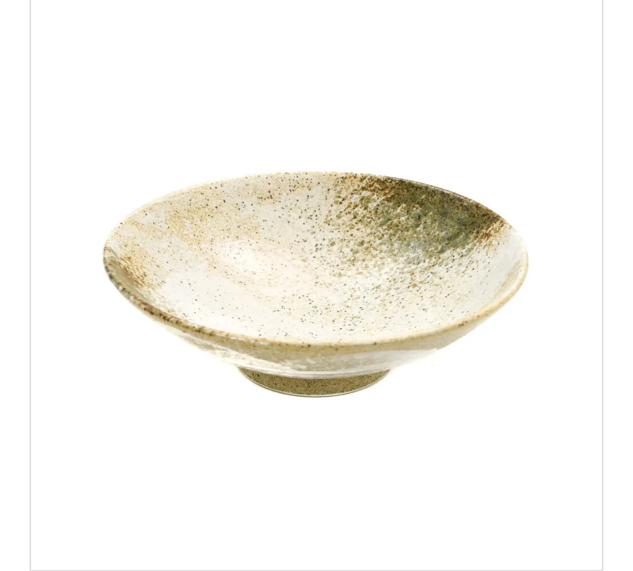 Yukishino Shallow Bowl