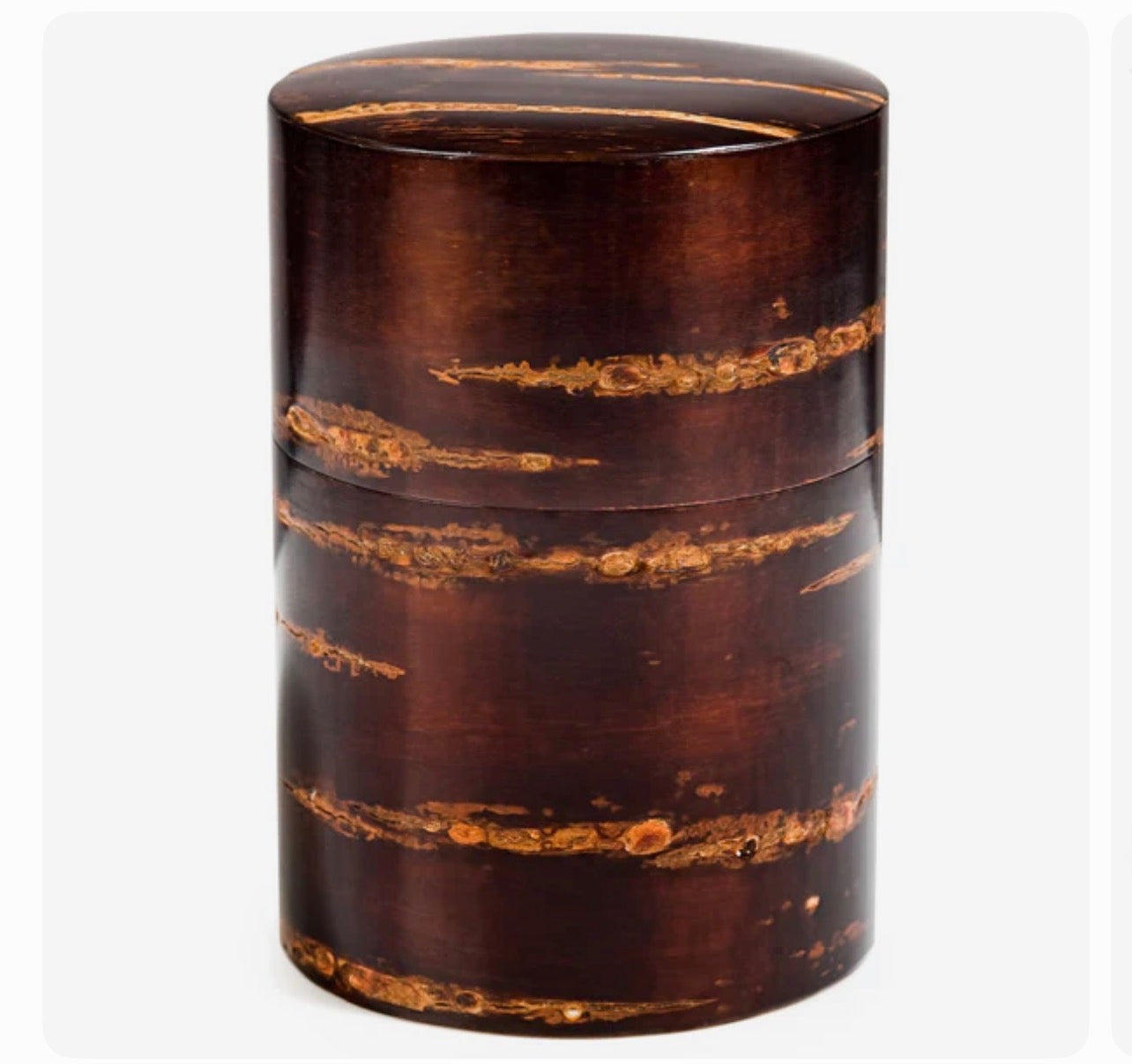 Large Cherry Bark Japanese Tea Caddy – Handmade in Japan