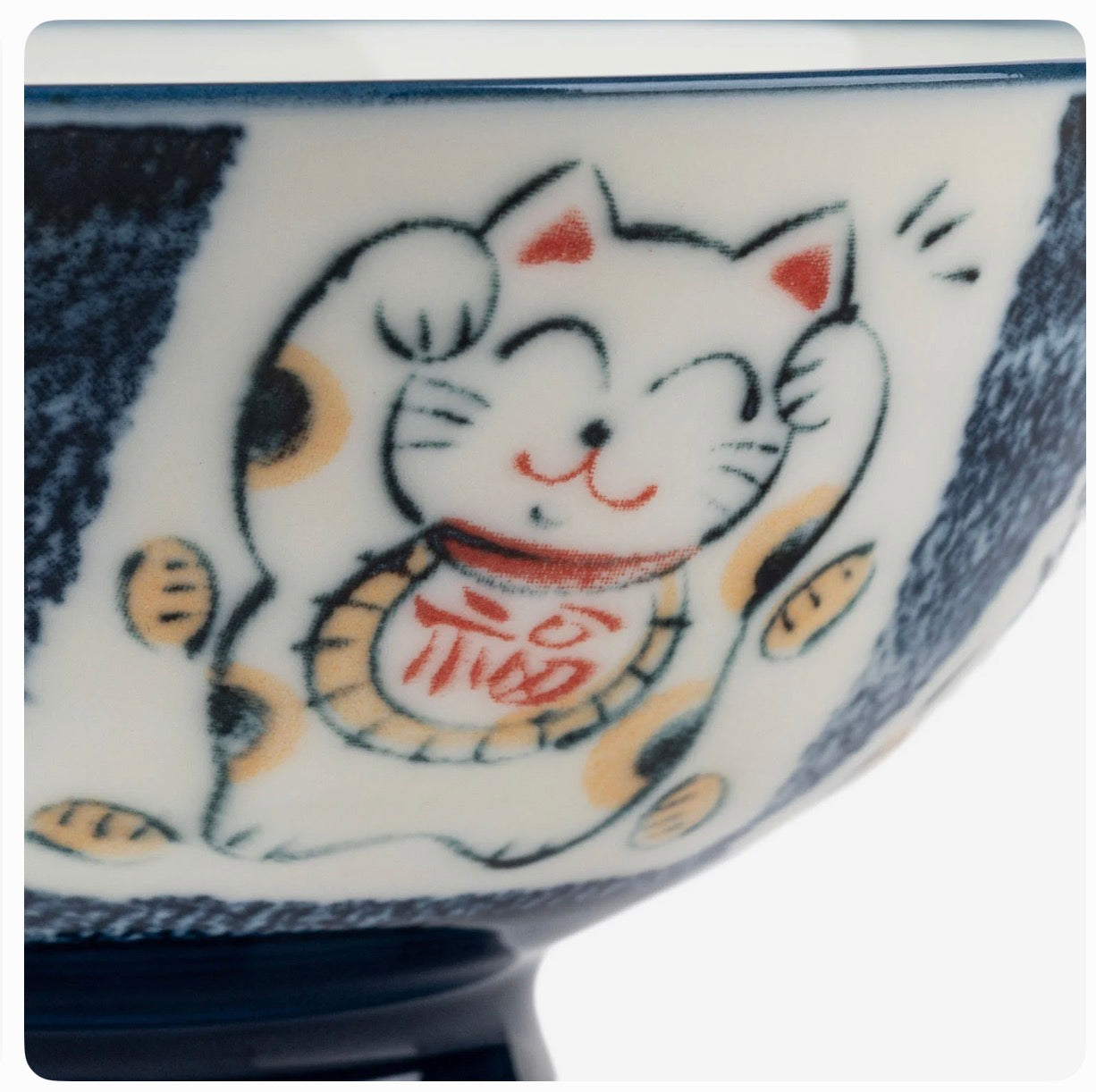Japanese Lucky Cat Rice Bowl – Cats Happiness Large Rice Bowl