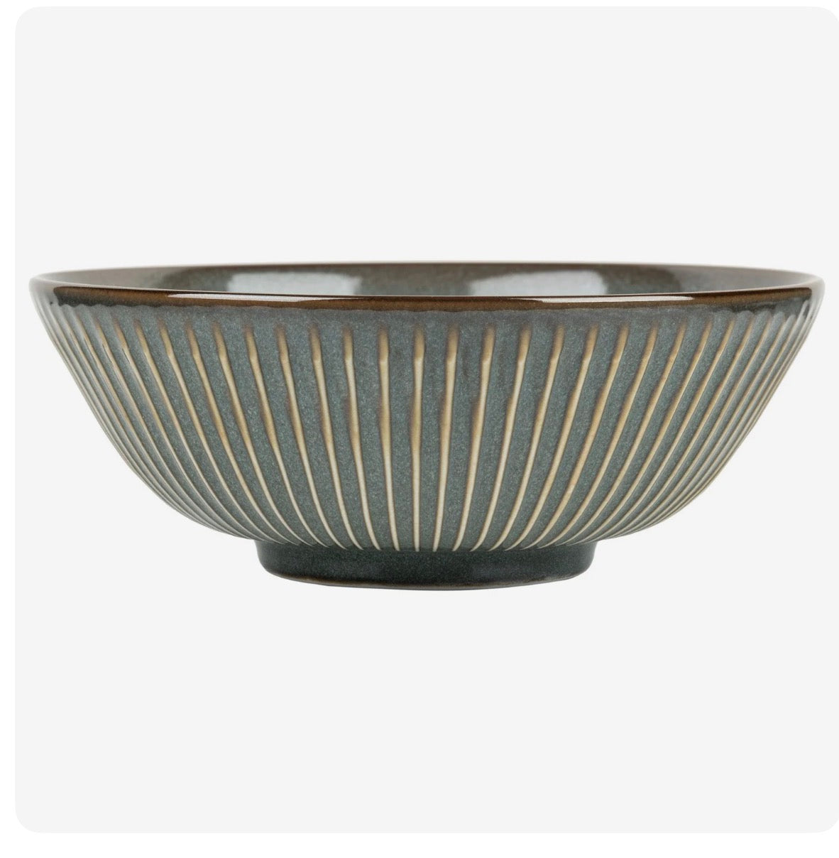 Olive Green Sendan Japanese Noodle Bowl Set(new just arrived)