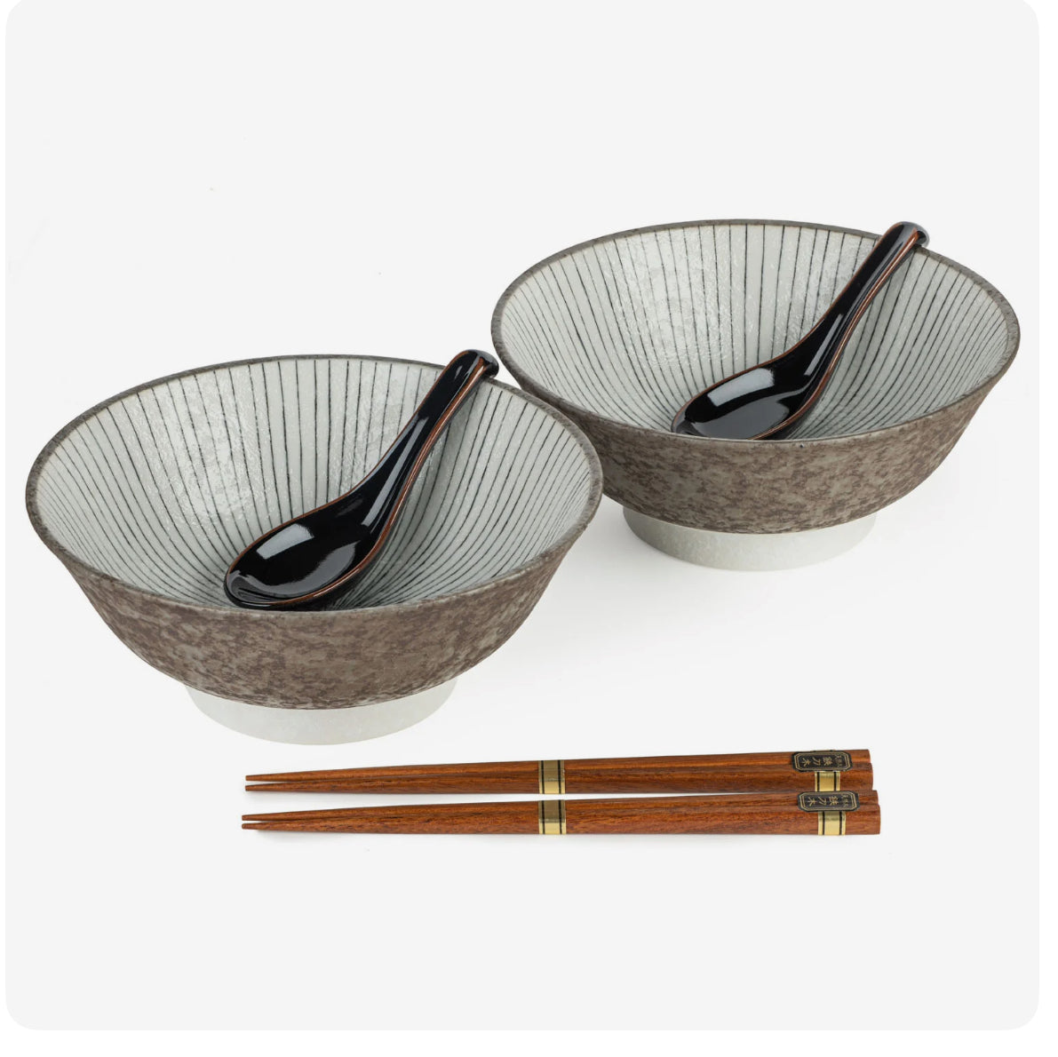 Shima Japanese Ramen Bowl Set