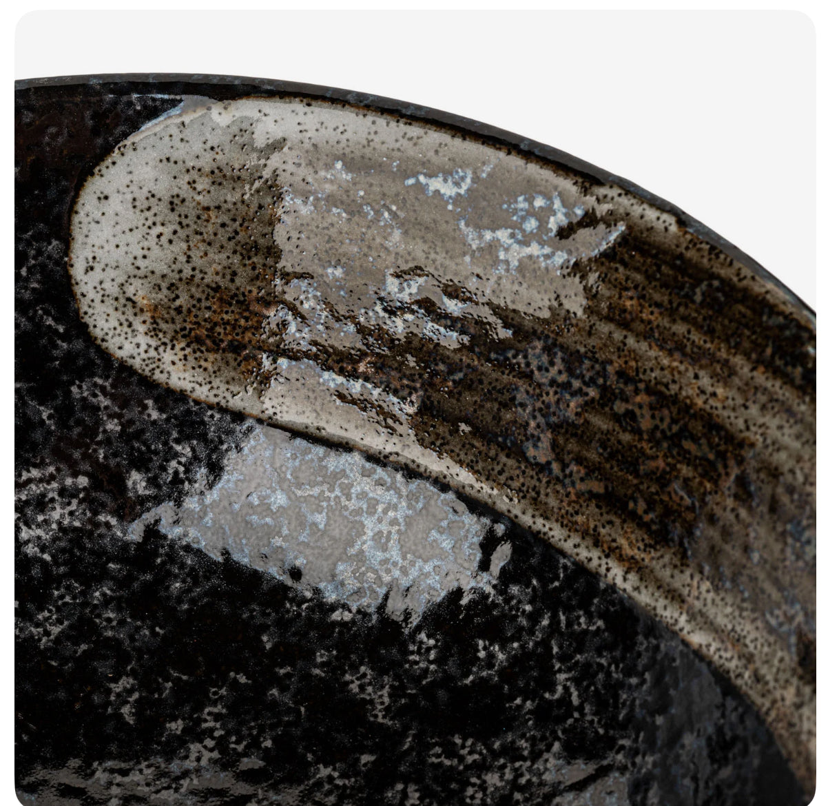 Akeyo Japanese Ramen Bowl – Black Ceramic Noodle Bowl (Made in Japan)