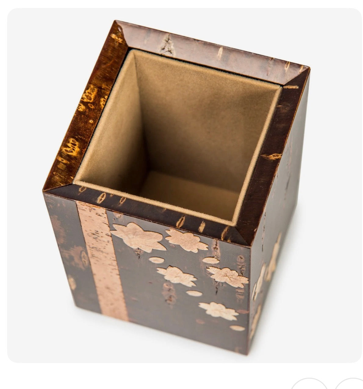 Handmade Cherry Bark Japanese Pen Box