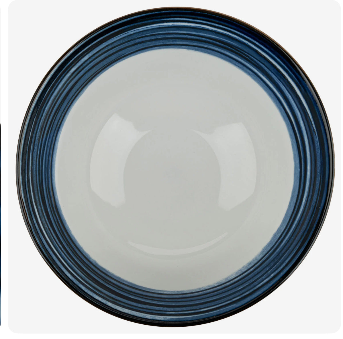 Authentic Komasuji Blue Swirl Japanese Ramen Bowl – Ceramic (Made in Japan) | Tokyo Gallery