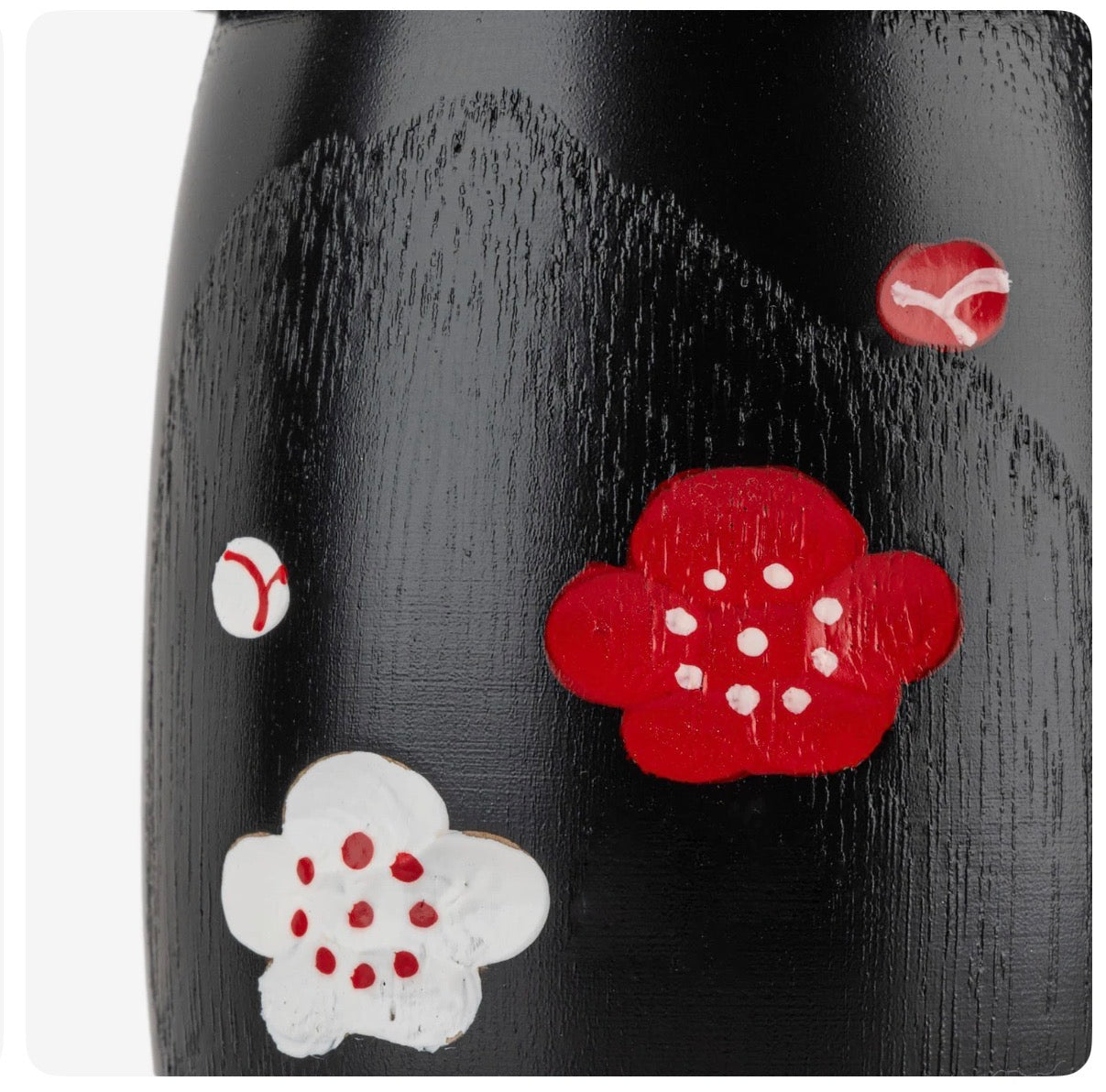 Happiness Flowers Japanese Kokeshi Doll