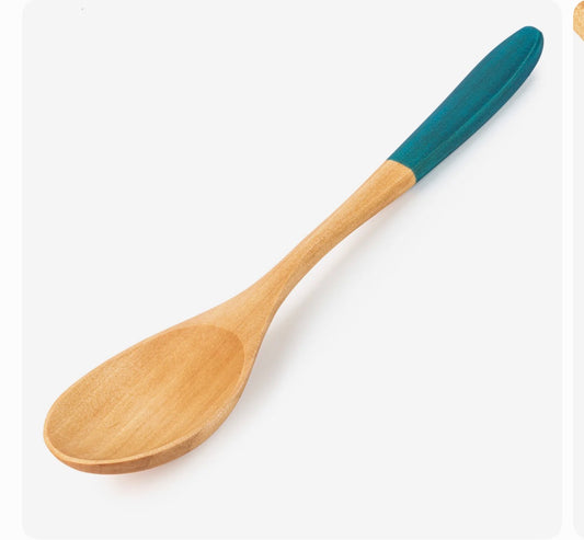 Premium Turquoise Japanese Wooden Spoon