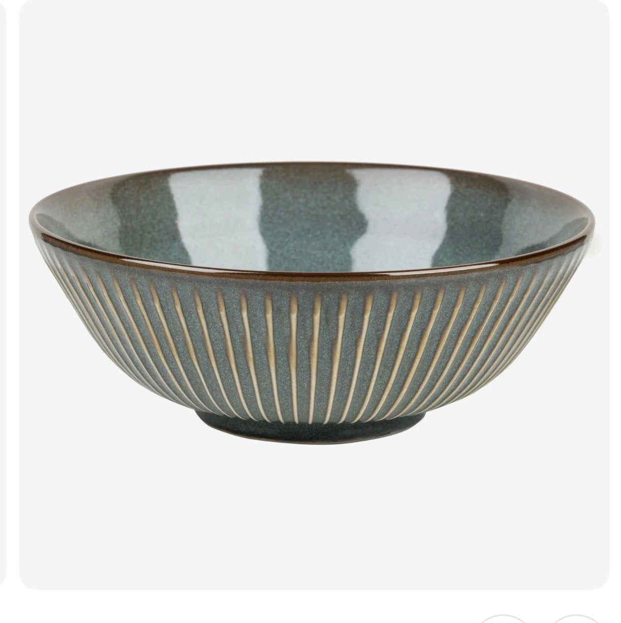 Olive Green Sendan Japanese Noodle Bowl Set(new just arrived)