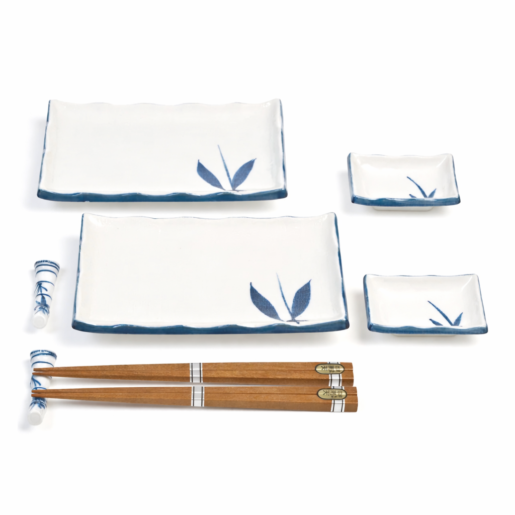 Bamboo Japanese Sushi Gift Set