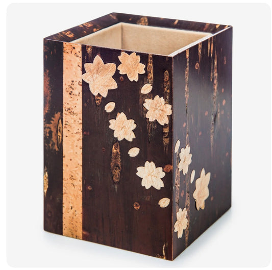 Handmade Cherry Bark Japanese Pen Box