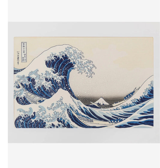 The Great Wave off Kanagawa Japanese Print.