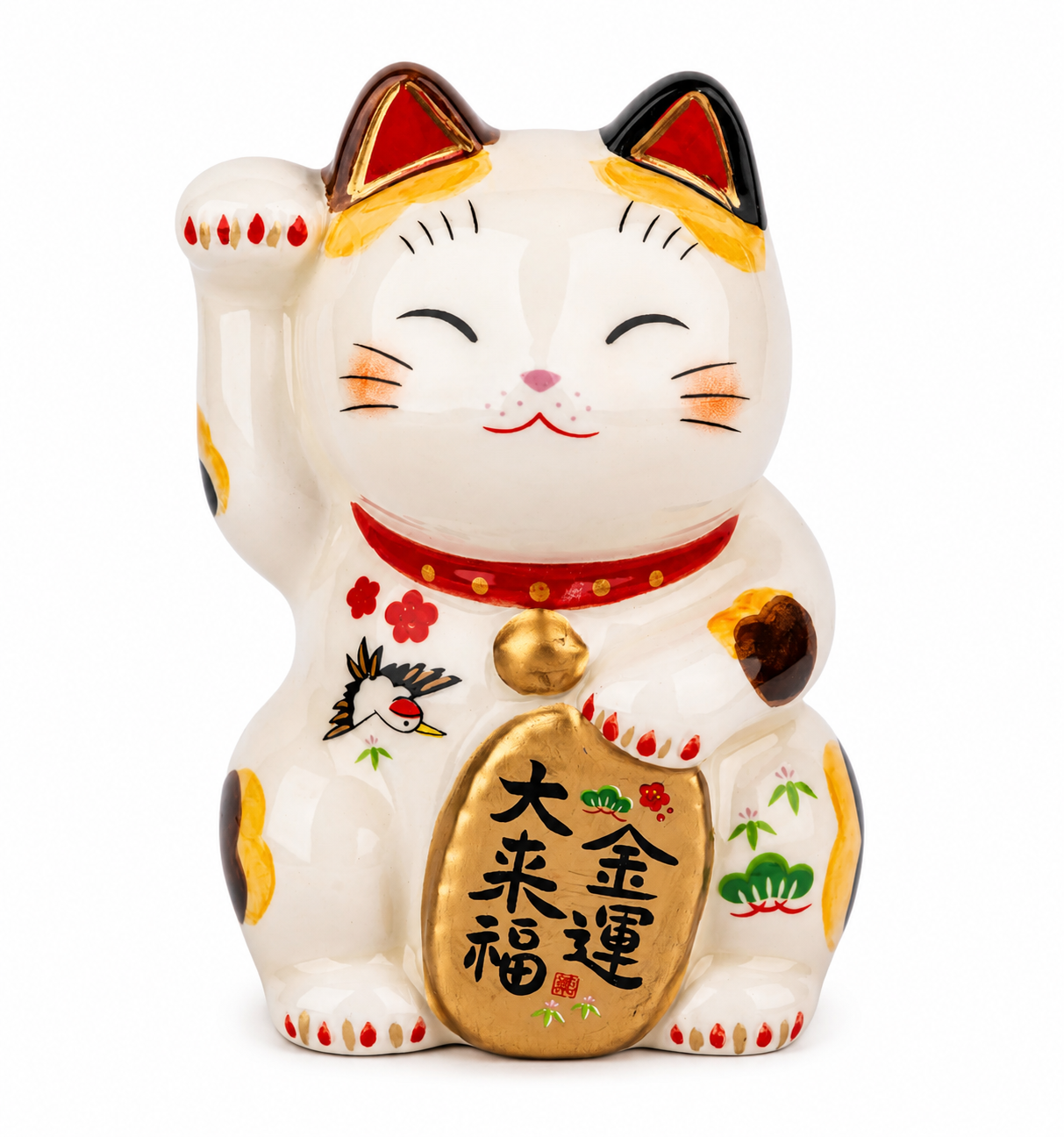 Calico Good Fortune Japanese Lucky Cat