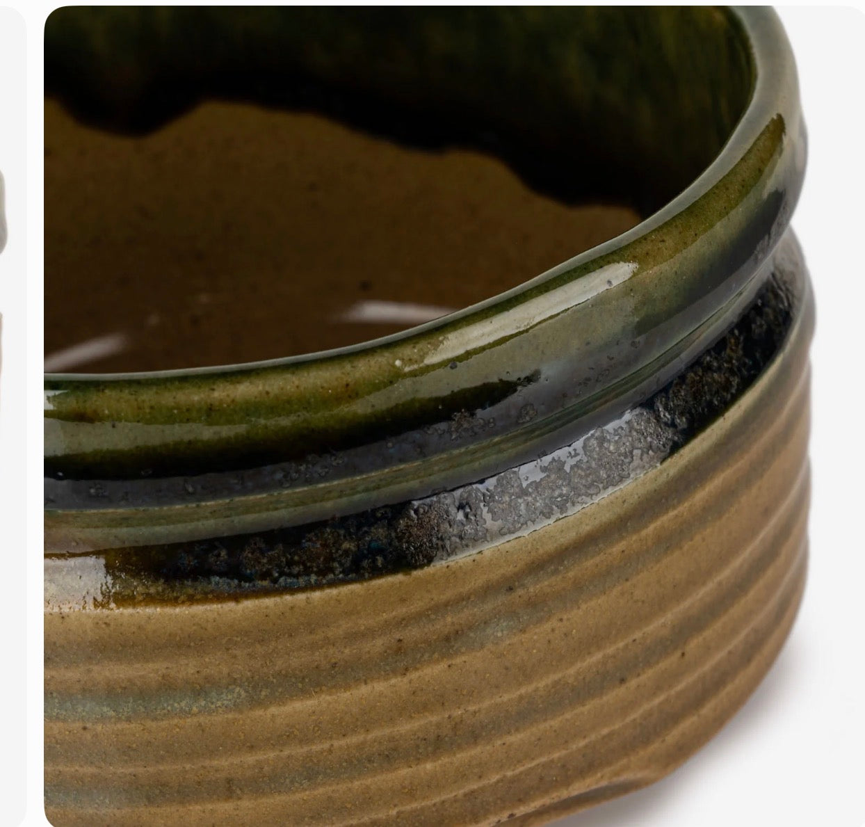Handmade in Japan Matcha Tea Bowl (Chawan) – Kizeto Oribe Ceramic