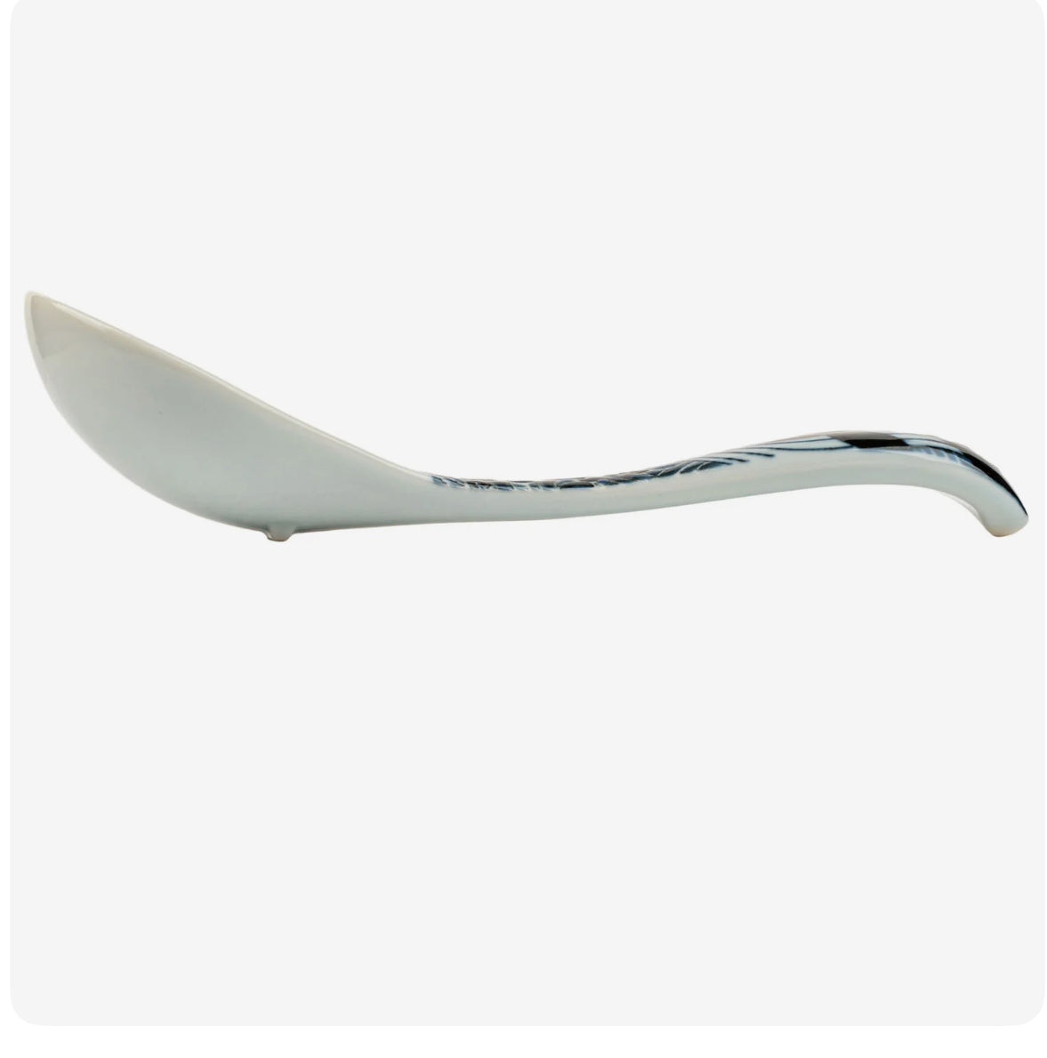 Indigo Blue Whale Premium Japanese Soup Spoon