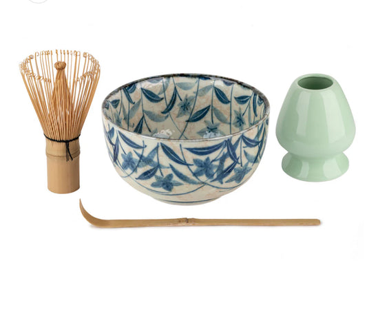 Kikyo Japanese Matcha Tea Bowl Gift Set